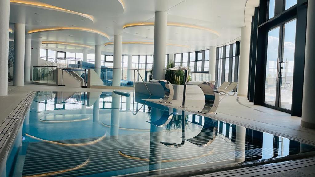Polanki Aqua Apartamenty Nielimitowany Dostep Do Basenow Parking Free Колобжег Екстер'єр фото